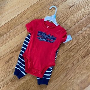 NEW “Mighty Handsome” red, white, and blue outfit